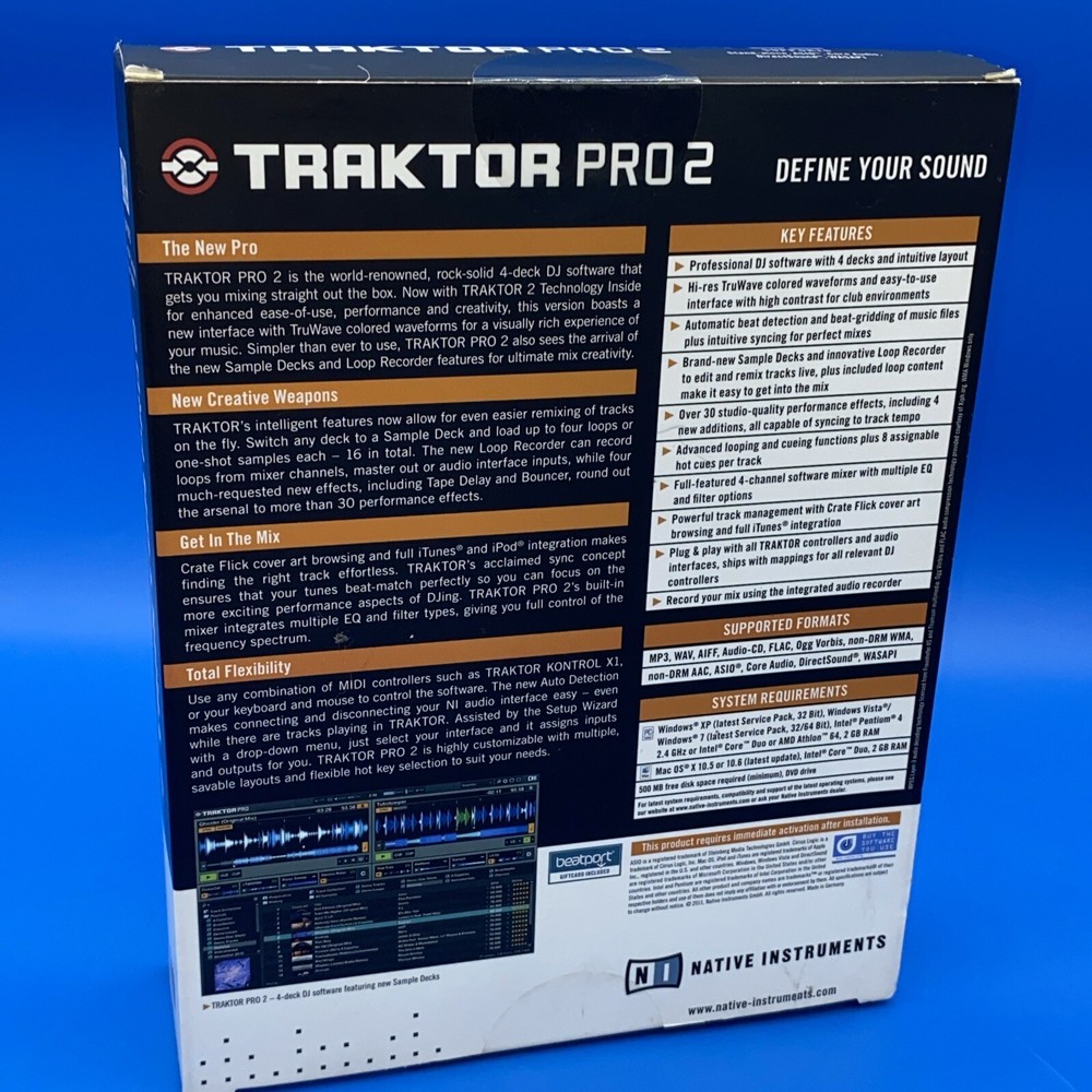 Traktor Pro 2 Upgrade Version Define Your Sound Native Instruments PC Version T2