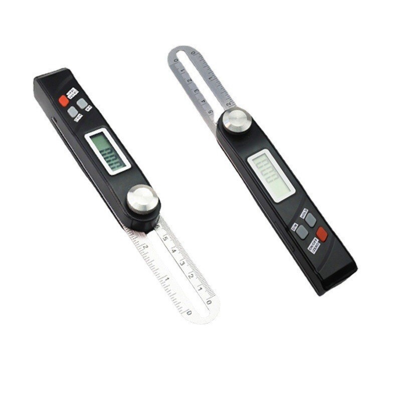 Digital Protractor Goniometer Angle Finder Metalworking Tools Electronic Sliding