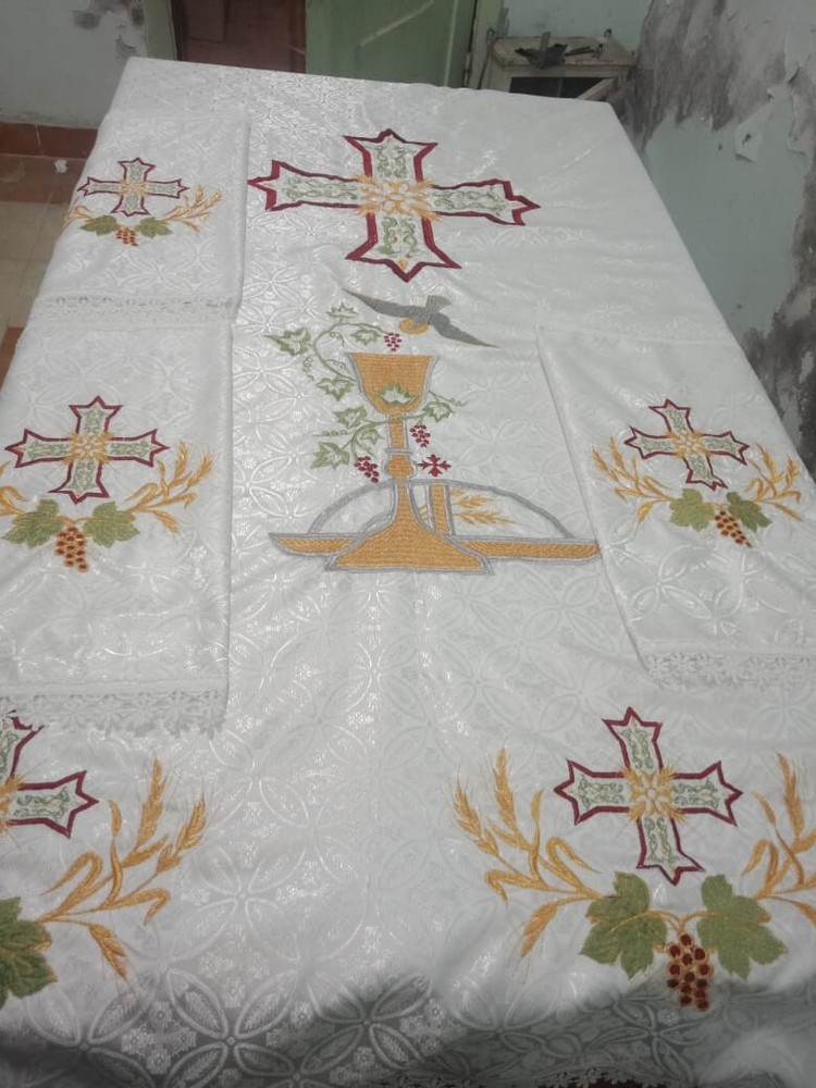 Holy Communion Napkin- Orthodox Liturgy Lefafa- For Divine Intercession Prayers