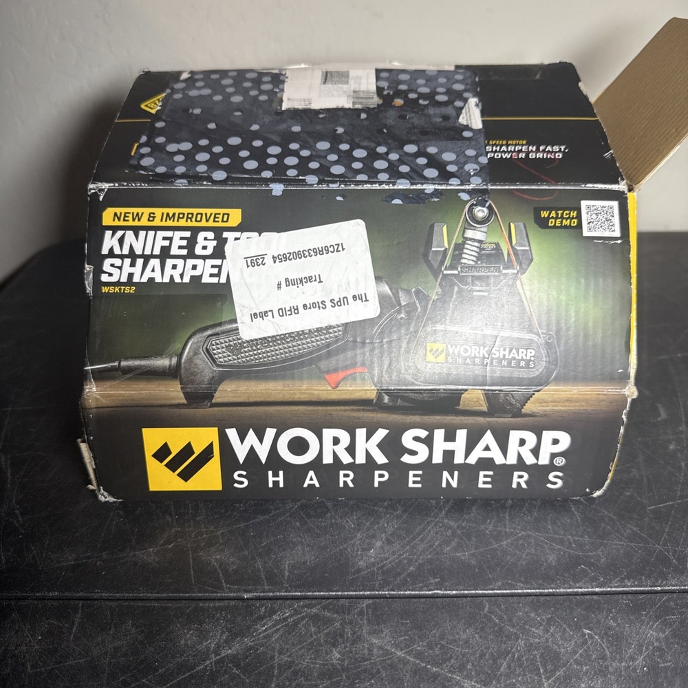 Work Sharp WSKTS2 MK.2 Electric Knife and Tool Sharpener