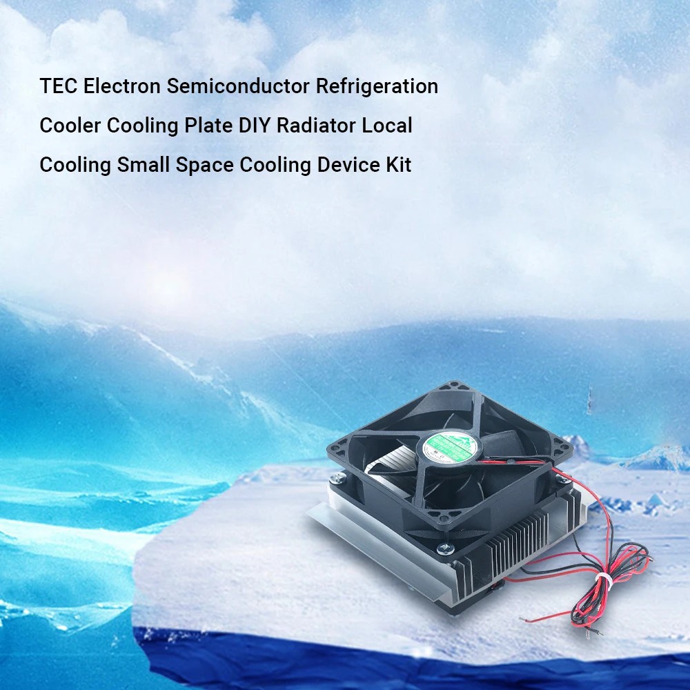 TEC Semiconductor Cooling Plate DIY Kit for Laptops & Small Spaces