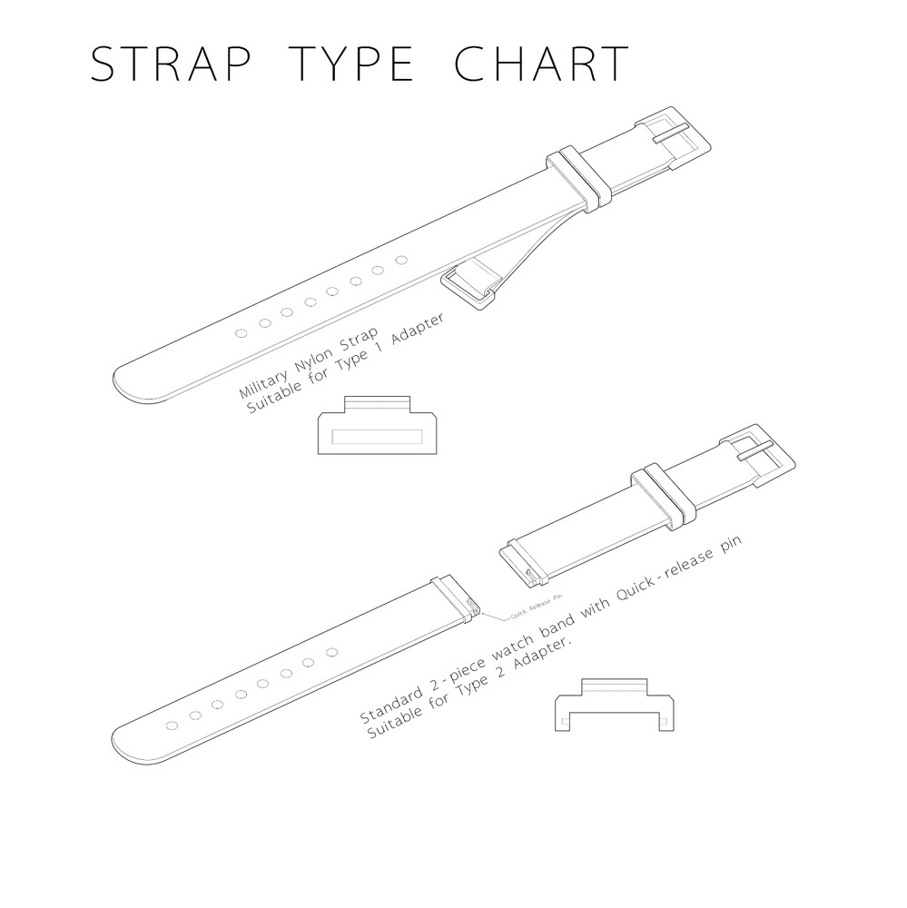 PLA Watch Adapter for Casio LF20W, Multiple Colors available
