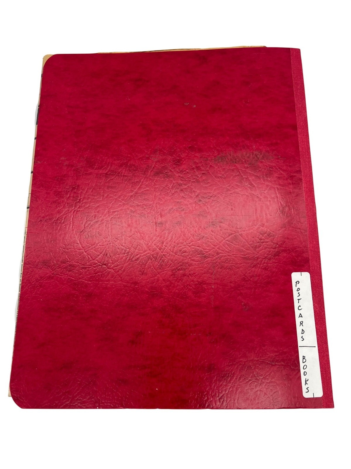 Vintage Postcard & Book Collector Reference Binder Ephemera Magazines Newsletter