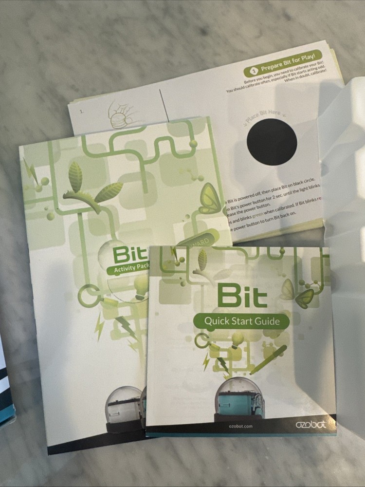 Ozobot Bit Starter Kit Decode Coding Programmable Robot with Activity Pack