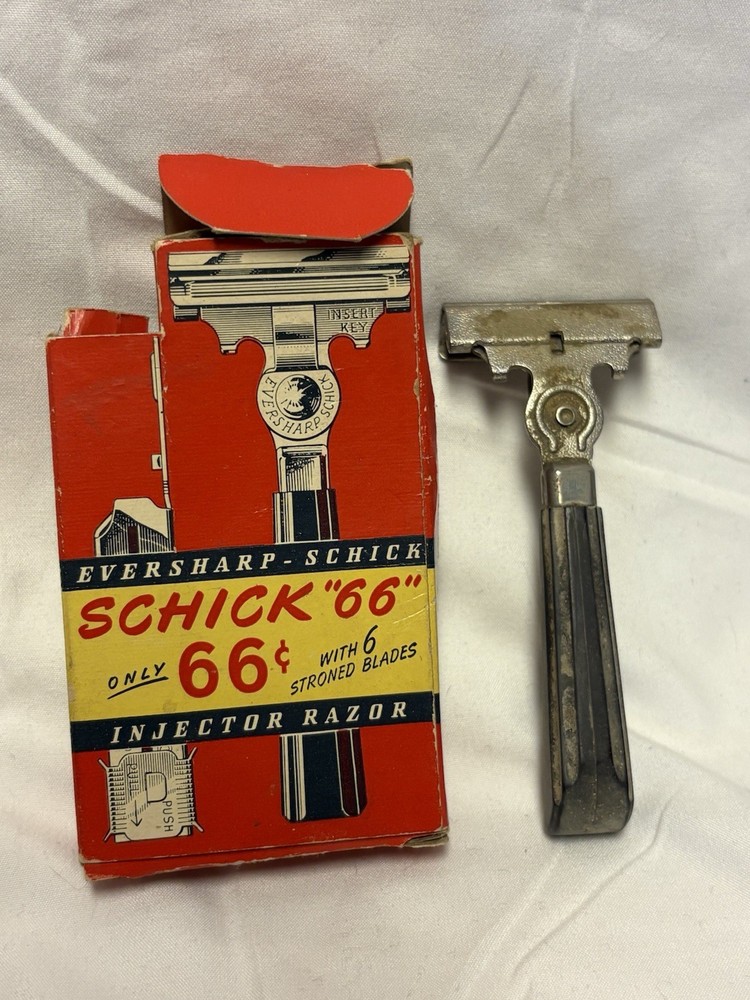 vintage schick eversharp injector razor 66 Boxed