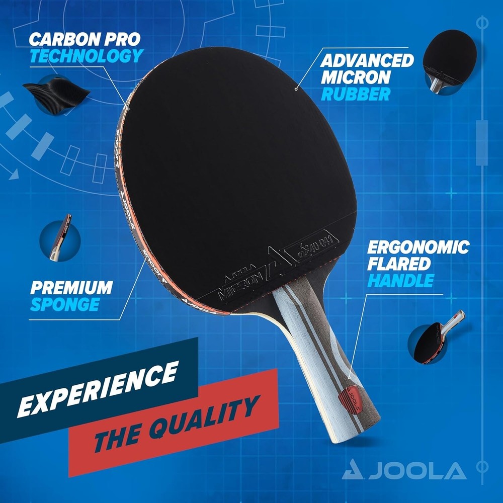 Infinity Overdrive Professional Performance Ping Pong Paddle with Carbon