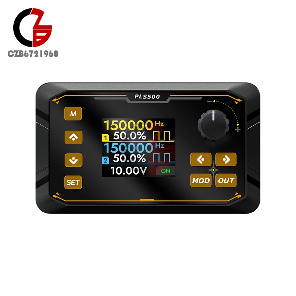 PLS500 Dual-Channel Pulse PWM Signal Generator Adjustable Programmable Dead zone
