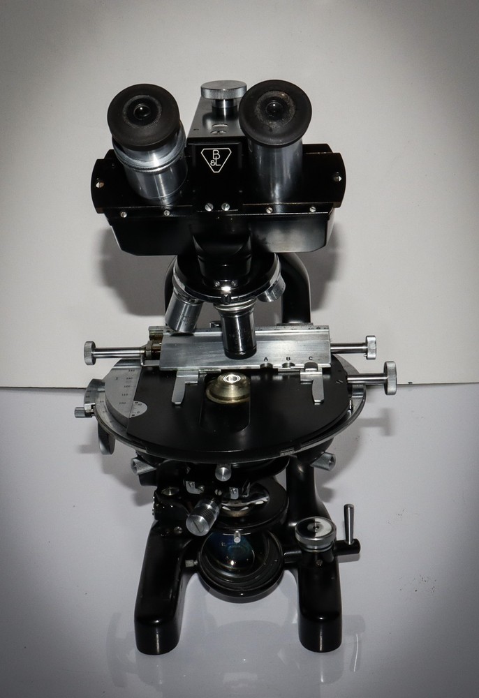Antique Bausch & Lomb DDE Research Microscope
