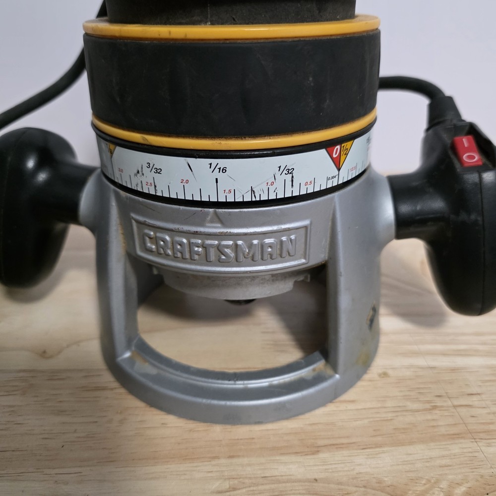 Craftsman 2HP Variable Speed Router Woodworking Tool Tested Working