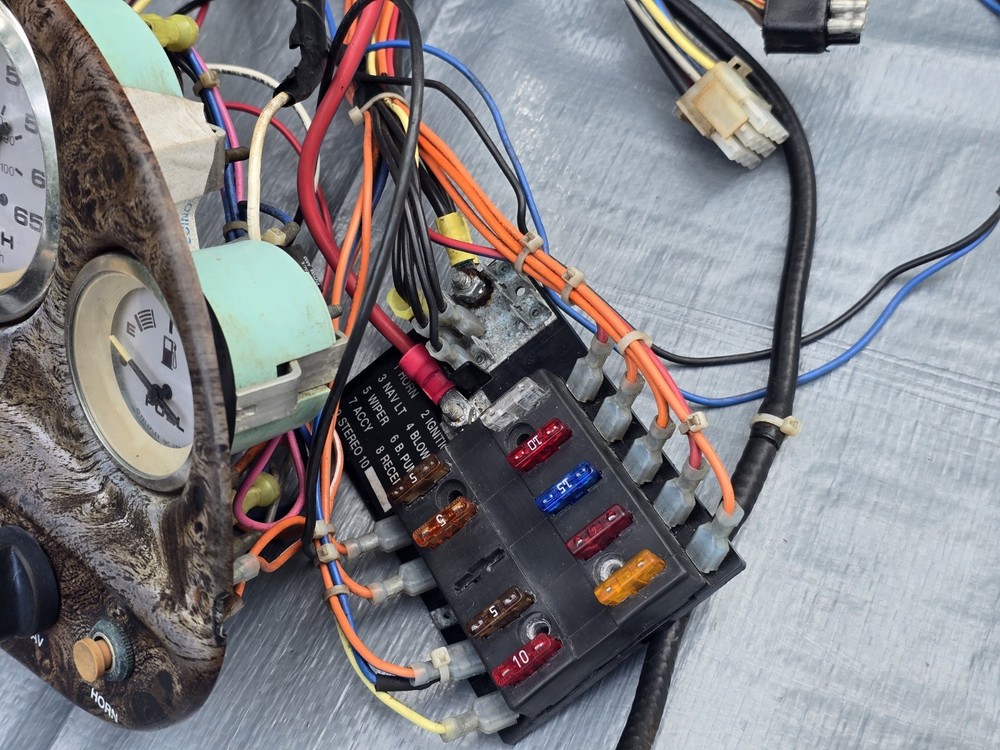 2001 Stingray 190 Complete Instrument Panel, Gauges, Read Description