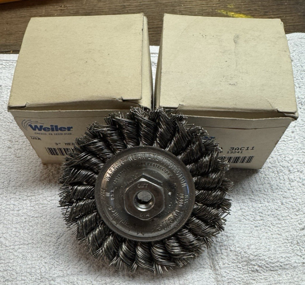 3 Wire Wheel Brushes Attachments