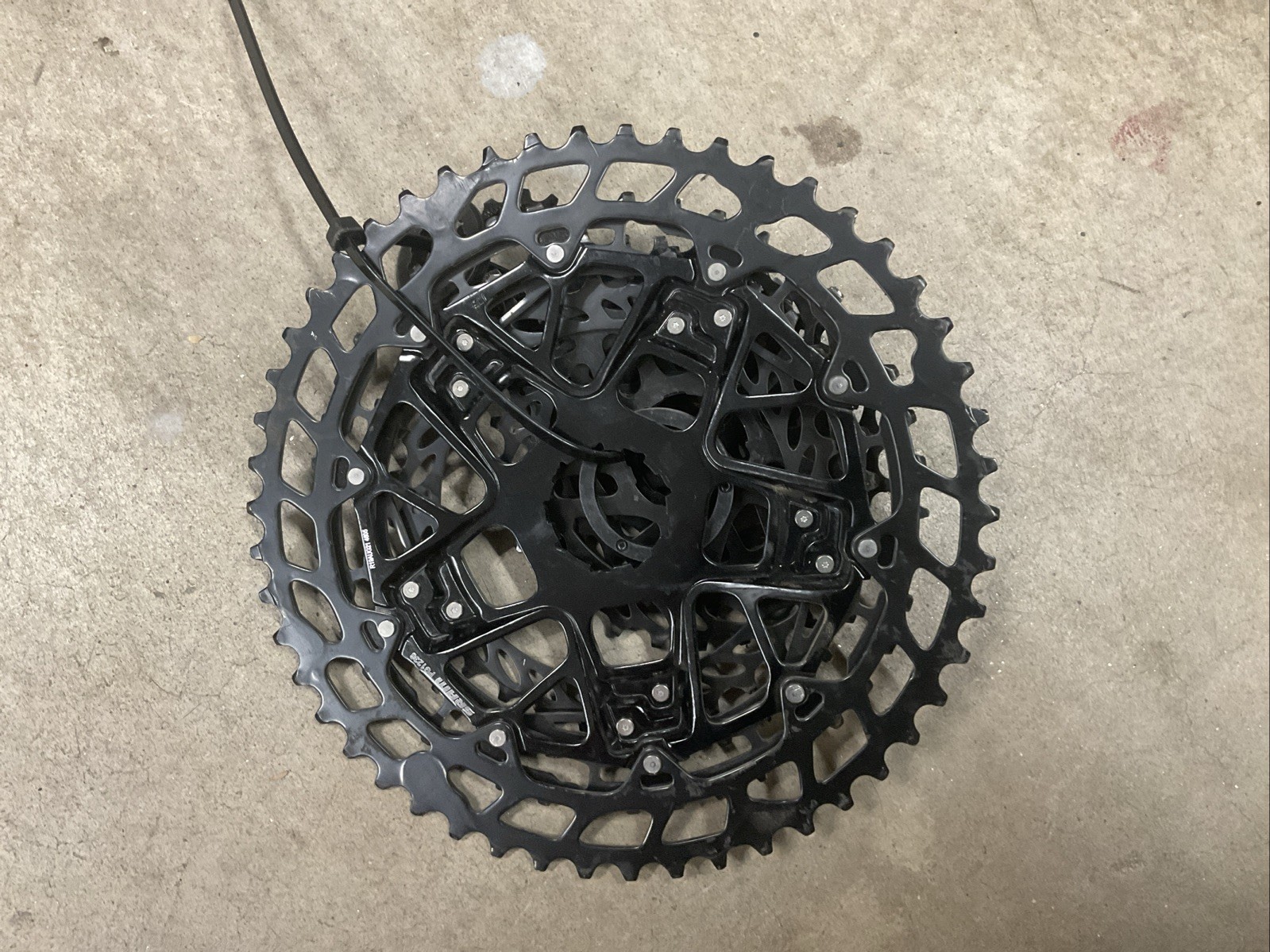 SRAM PG1230 NX Eagle 12-Speed Cassette - Black HG-splined