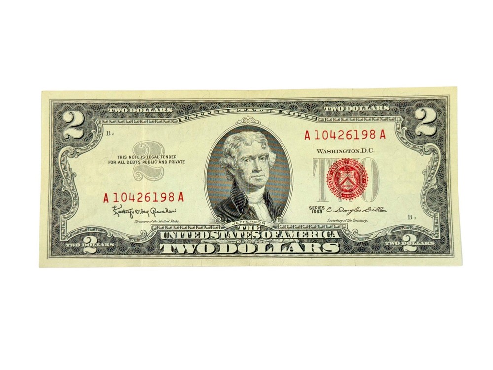 1963 $2 Legal Tender Note (VF)