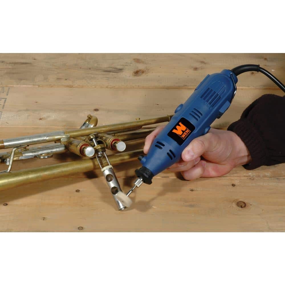 WEN Variable Speed Rotary Tool Kit Dremel Rotary Grinder Cutter with Flex Shaft