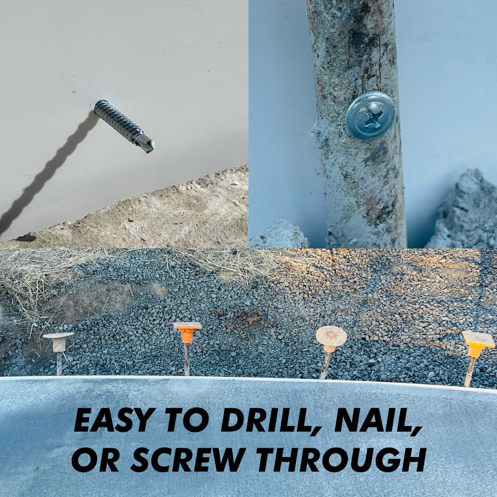 AUTUMN Plastic Flex Forms for Concrete Flatwork & Curbs