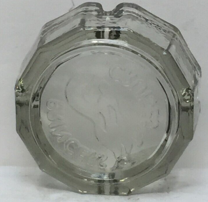 Princess Cruises Glass Ashtray 4"