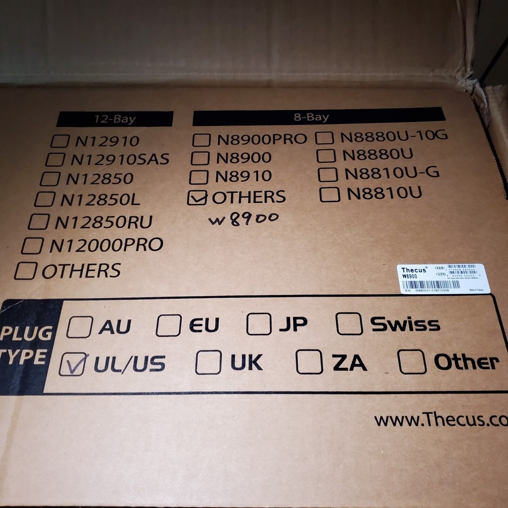 Thecus W8900 Rackmount Server NAS