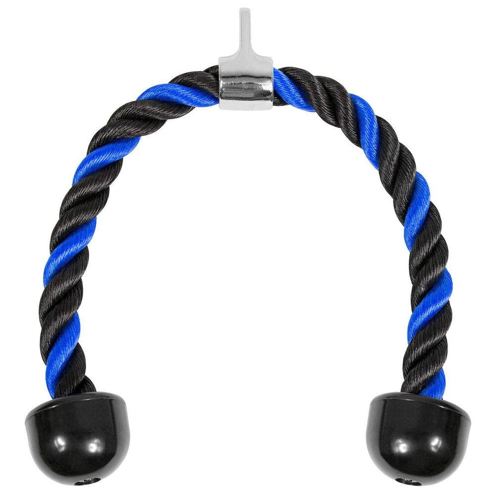 Tricep Cable Attachment Exercise Machine Pulley System Gym Pull Down Rope