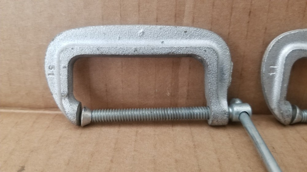 2PC 2inch No.112 C Clamp Working VGC