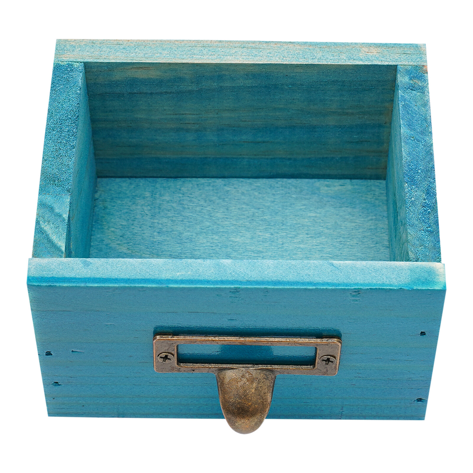 9 Drawers Apothecary Cabinet Case Wooden Desk Drawer Organizer Herb Storage Box