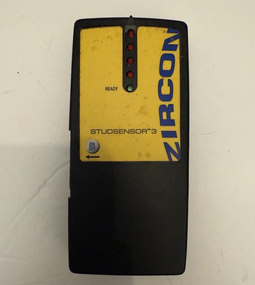 Used Battery-Operated Portable Zircon Studsensor 3 / Stud Sensor / Finder