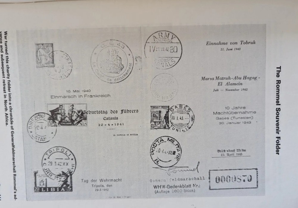 German Postal Specialist Aug 1984 Philately & Rise & Fall Of Rommel