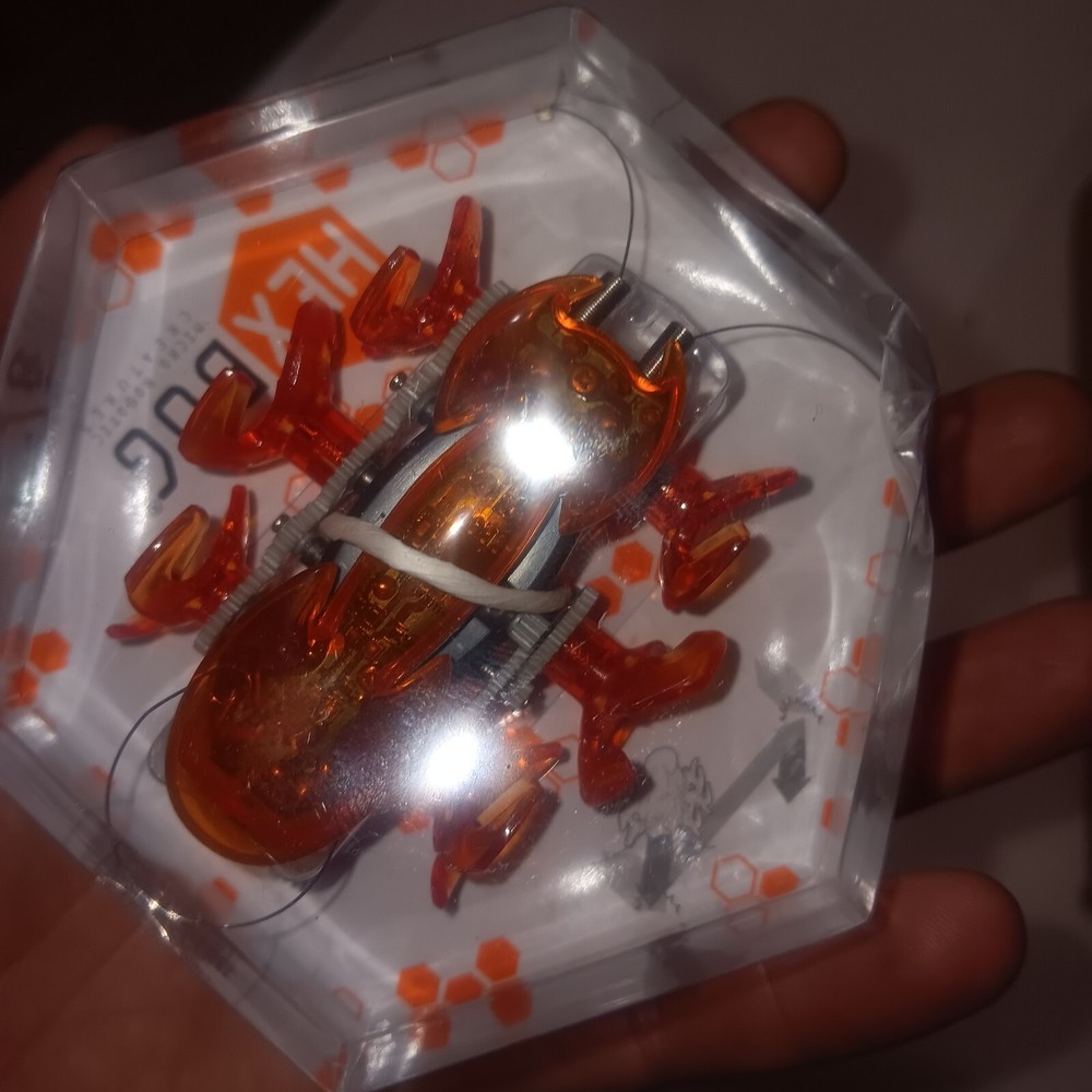 new Hexbug Orange Ant Micro Robotic Creature Hex Bug High Speed Loot Crate toy