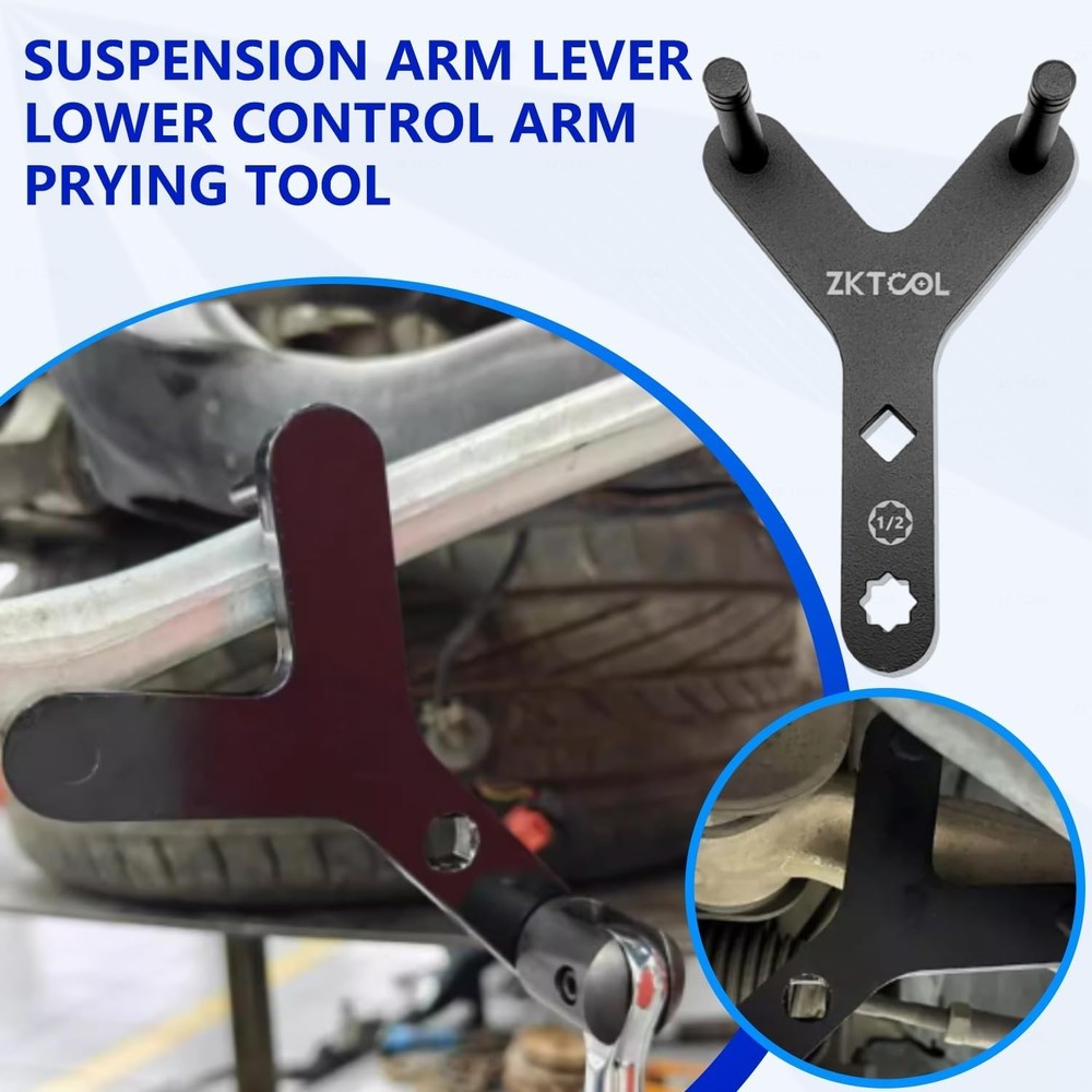 ZKTOOL New Lower Control Arm Prying Tool, Suspension Specialty Bushing Tool
