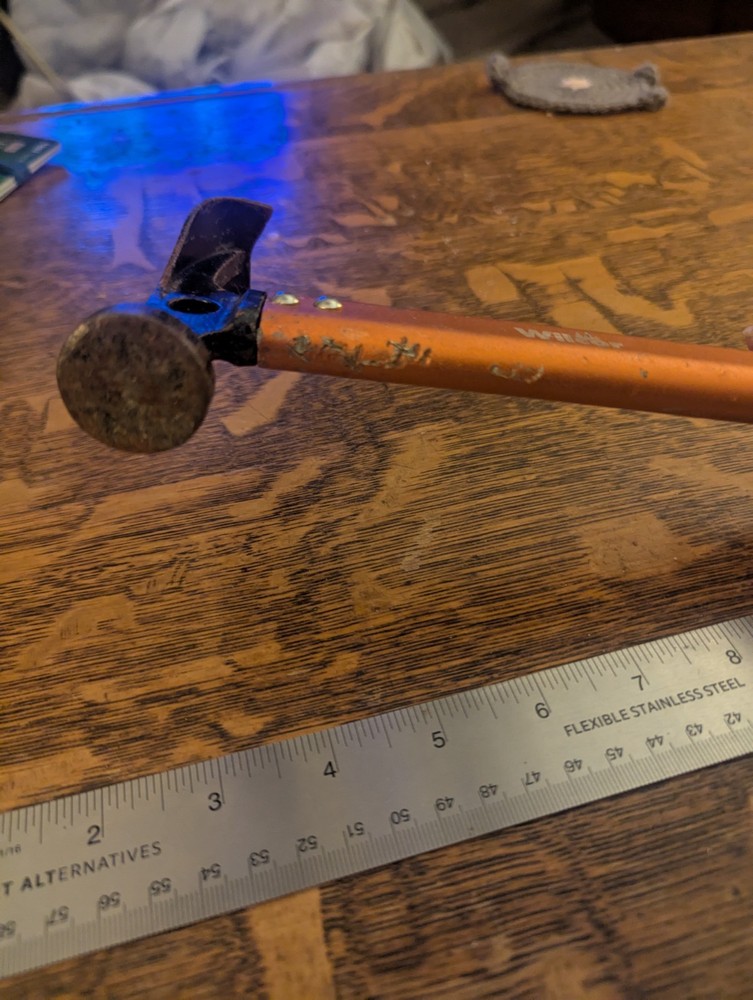 Wilcor Camping Hammer With Hook For Stake Pulling