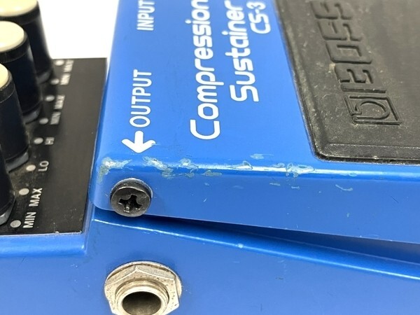 Boss CS-3 Compressor Guitar Effect Pedal used japan