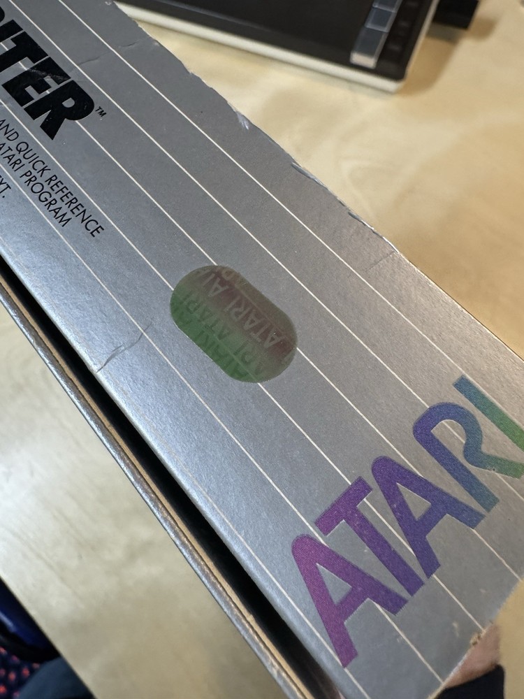 Atariwriter - A Word Processor for Atari 400/800, 1982 Complete In Box w/Manual
