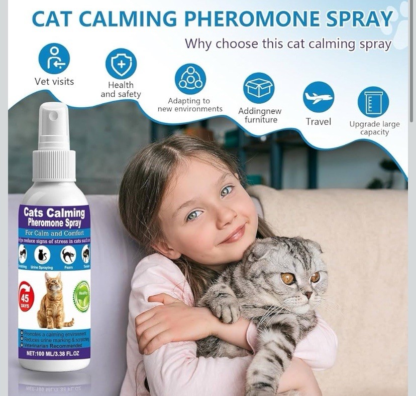 Cat Calming Pheromone Spray