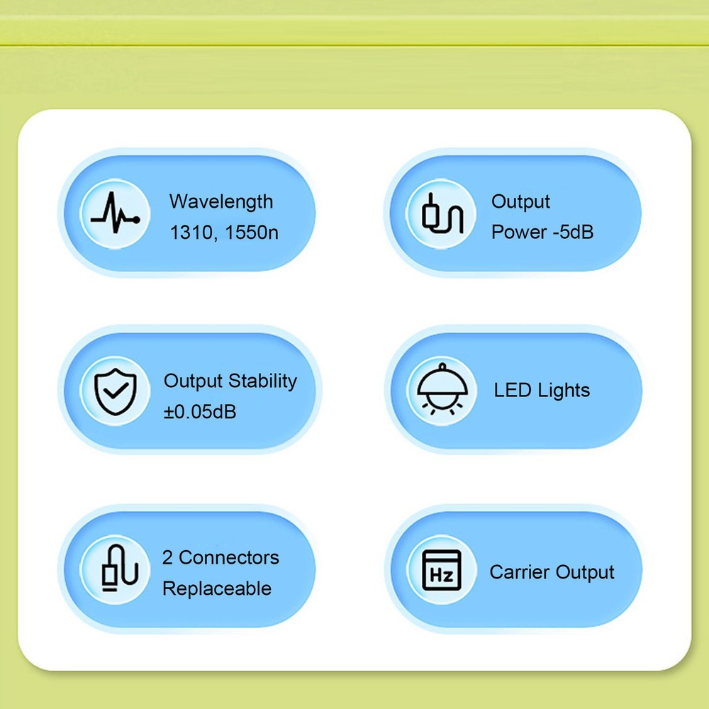 Optical Light Source Single Mode 1310nm 1550nm Fiber Optic Light Source