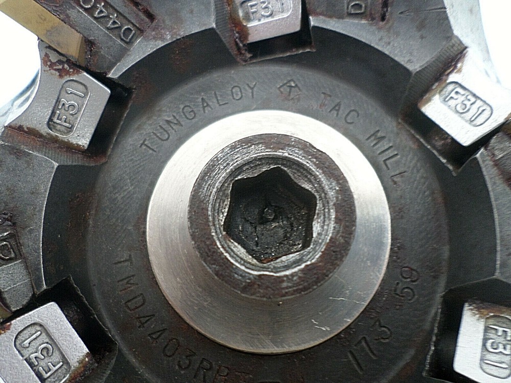 TUNGALOY TMD4403RB3-U 3" Indexable Shell Mill