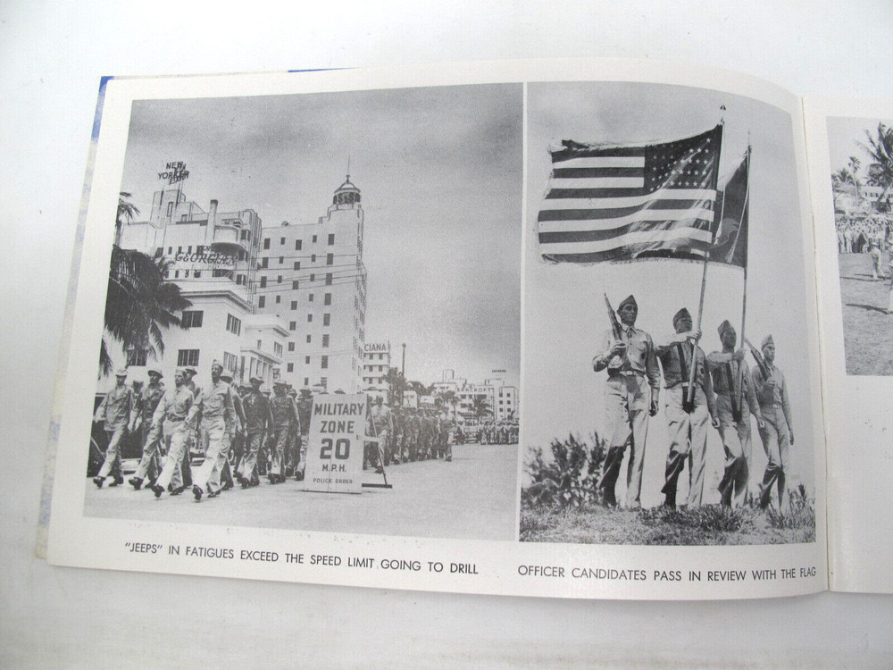 1943 Army Air Forces Technical Training Command Miami Area Florida Beach Booklet