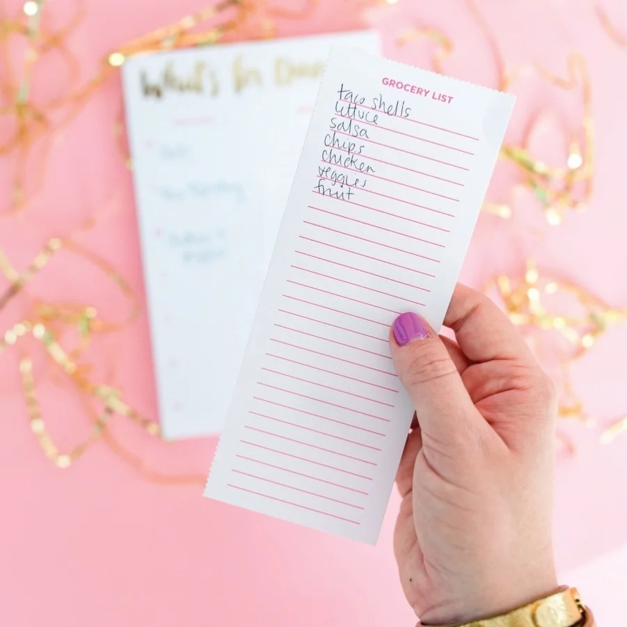 “What’s for Dinner” List Notepad