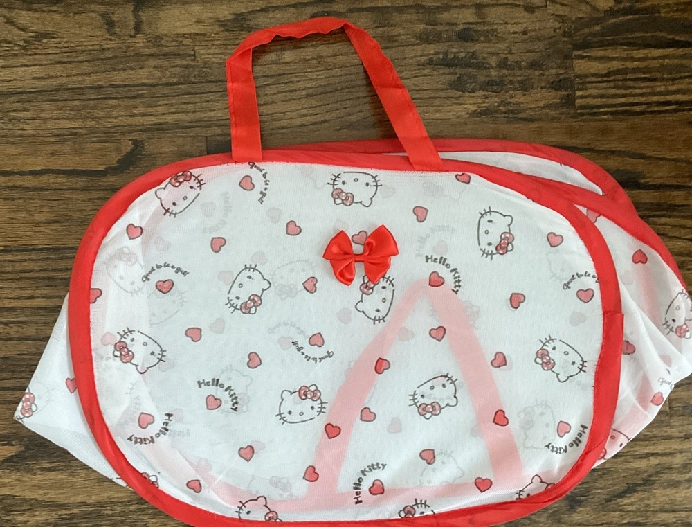 Hello Kitty Foldable storage basket/hamper