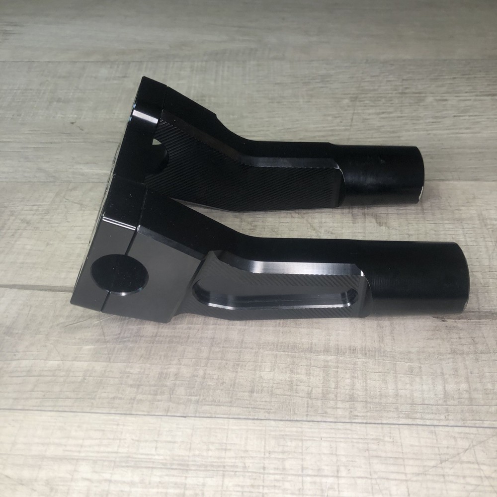 Motorcycle Handlebar Risers Pullback Challenger Risers Fits for H-D 6" Black