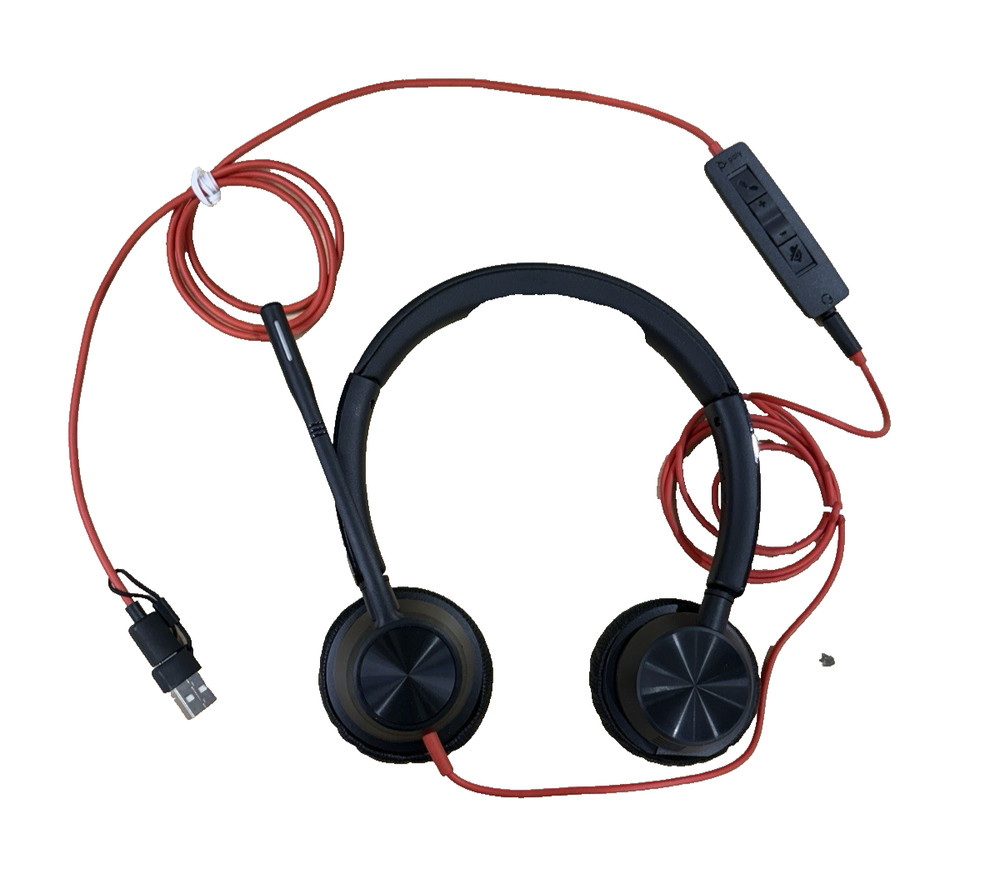 Poly Plantronics Blackwire 3325 USB-A Wired Stereo Headset