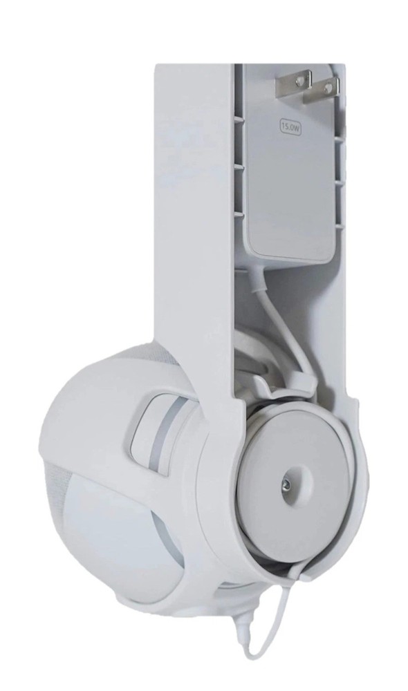 Made for Amazon Outlet Hanger – White (for Echo Dot 4th Generation)