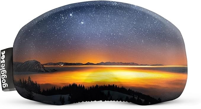 GOGGLESOC  Microfiber Protective Goggle Cover  Ember Horizon
