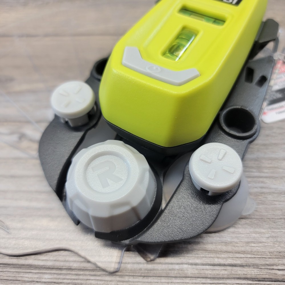 RYOBI Multi Surface Laser Level 2 Vial, 20Ft Horizontal & Vertical Line Laser