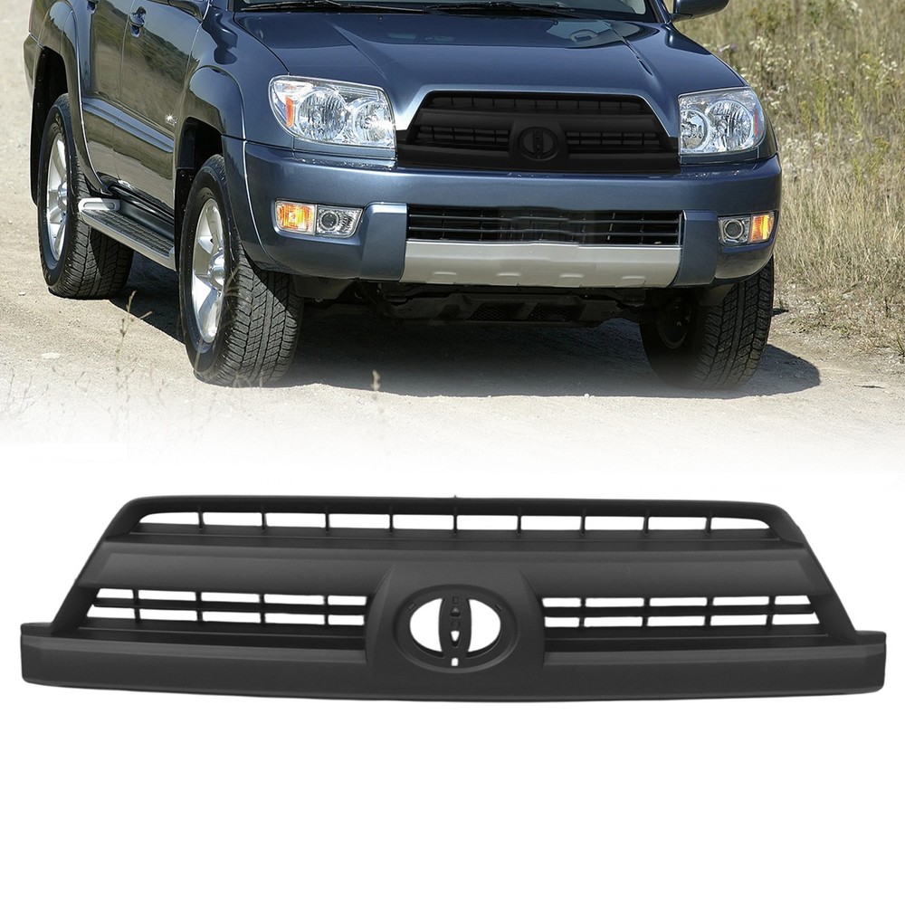 Black Front Bumper Grill Grille Assembly For 2002 2003 2004-2005 Toyota 4Runner