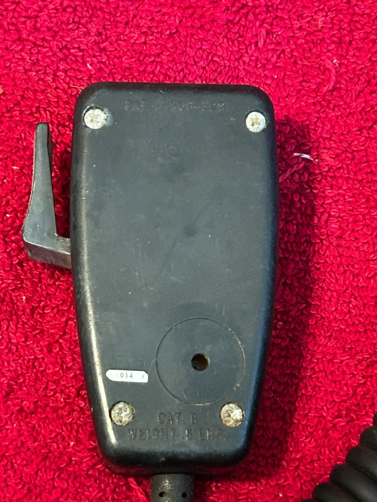 TELEX TEL-66T TRANSISTORIZED/NC DYNAMIC HANDHELD MICROPHONE