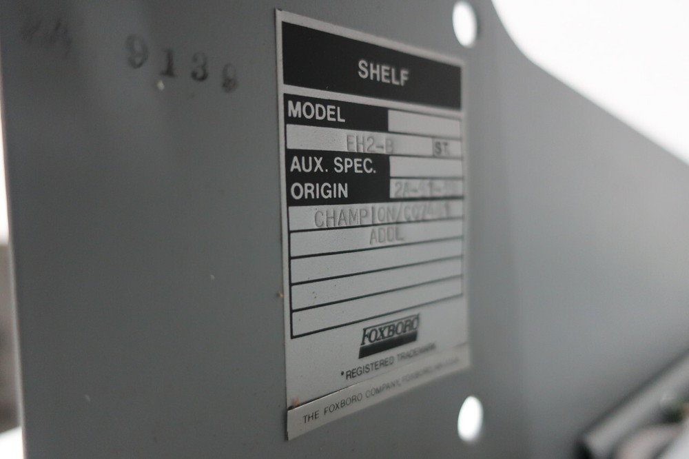Foxboro EH2-B Electronic Shelf