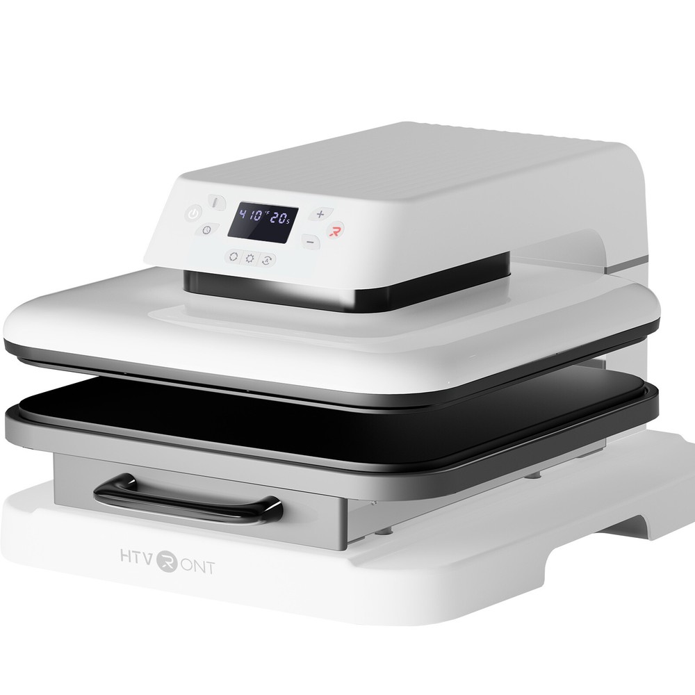 HTVRONT Heat Press Machine Bundle Digital Transfer T-Shirt Sublimation Automatic