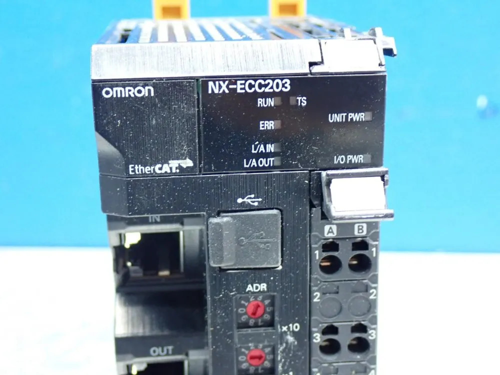 OMRON NX-SERIES ETERCAT COUPLER UNIT NX-ECC203