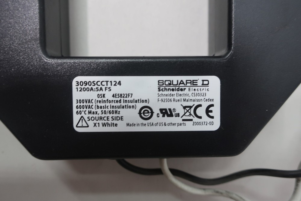 Square D 3090SCCT124 Powerlogic Split-core Current Transformer 600v-ac