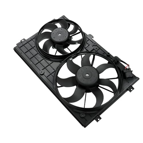 Radiator Condenser Cooling Fan Assembly Replacement for TT 2008-2014