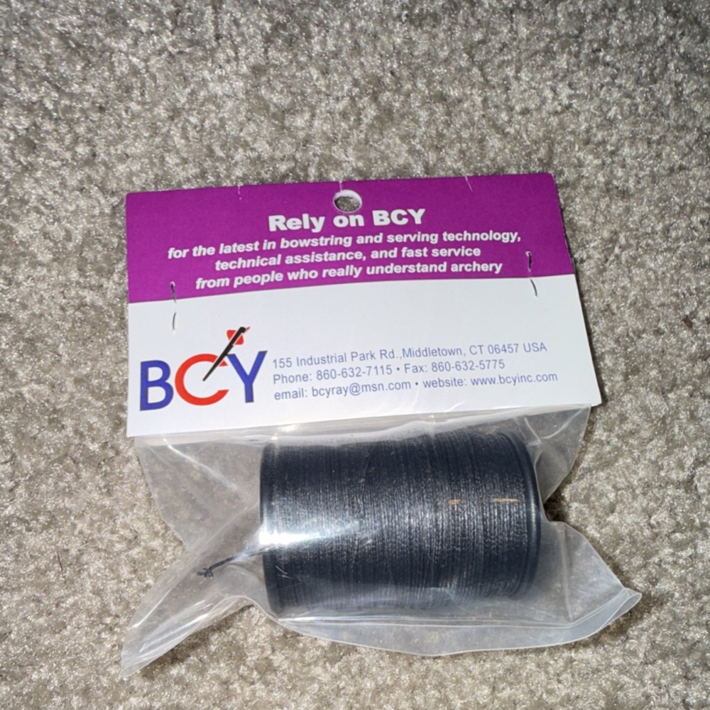 BCY 62XS 021 Serving Thread Black Bowstring Accessory